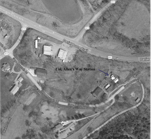 map Allen way station