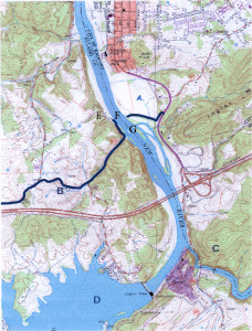 #1 - Engles ferry topo