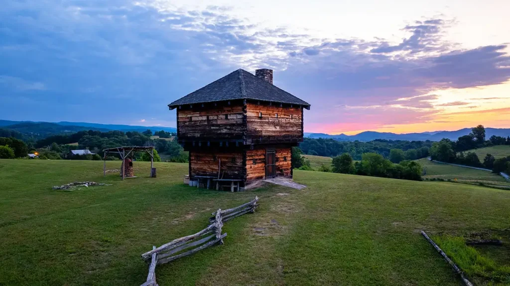 The Natural Tunnel Blockhouse