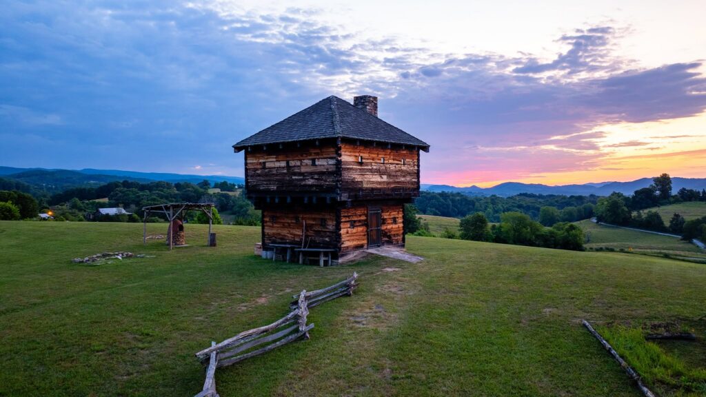 The Blockhouse at Natural Tunnel